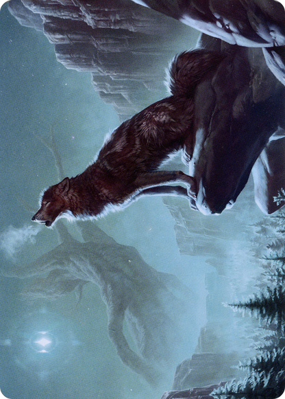 Sarulf's Packmate // Sarulf's Packmate (ASKHM-051) (Borderless) [Art Series: Kaldheim]