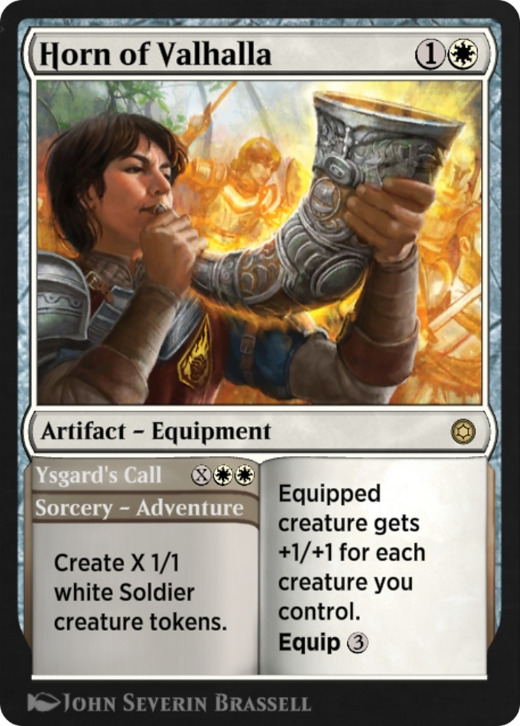 Horn of Valhalla // Ysgard's Call (HBG-092) [Alchemy Horizons: Baldur's Gate]