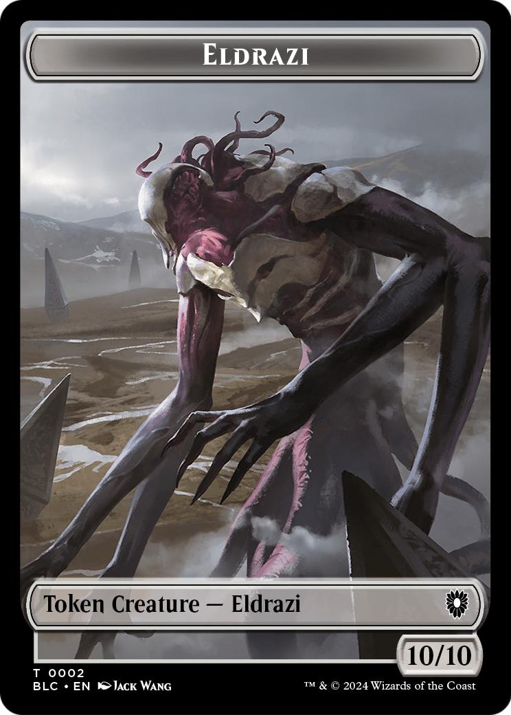 Eldrazi (TBLC-002) [Bloomburrow Commander Tokens] Foil
