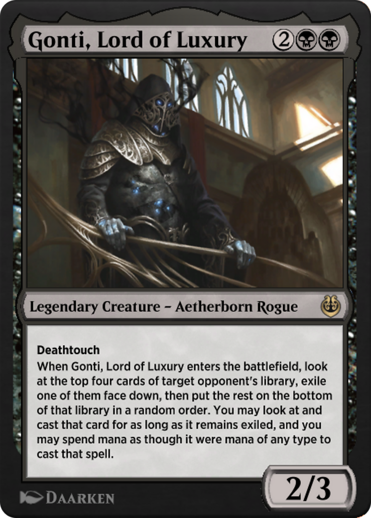 Gonti, Lord of Luxury (KLR-093) [Kaladesh Remastered]