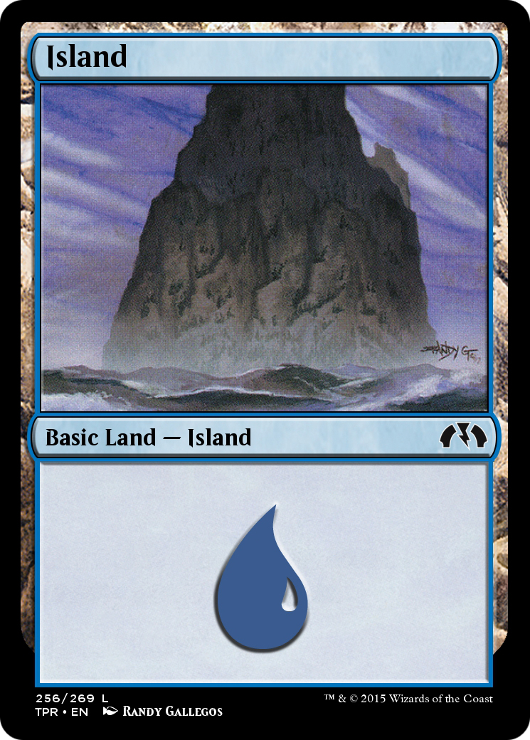 Island (TPR-256) [Tempest Remastered] Foil