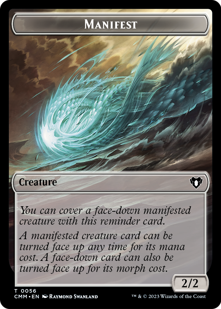 Manifest (TCMM-056) [Commander Masters Tokens] Foil