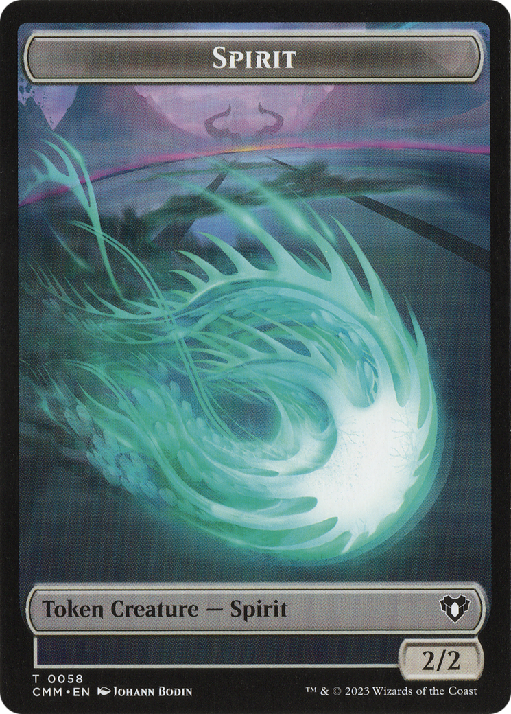 Spirit (TCMM-058) [Commander Masters Tokens]