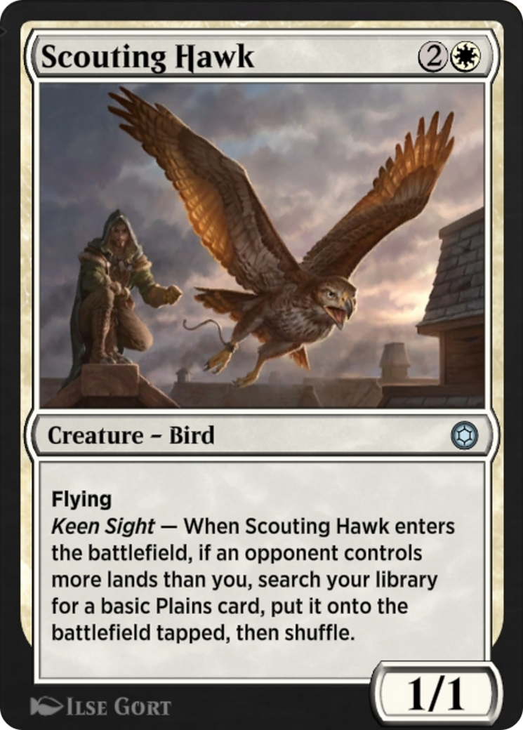 Scouting Hawk (HBG-102) [Alchemy Horizons: Baldur's Gate]
