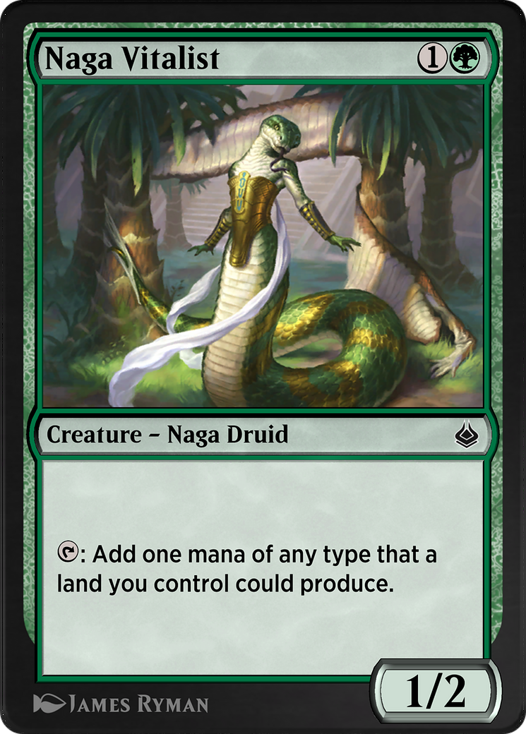 Naga Vitalist (AKR-203) [Amonkhet Remastered]