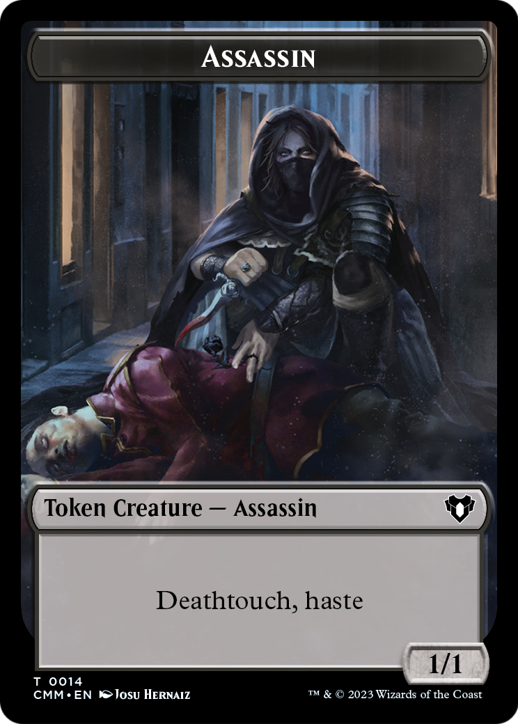Assassin (TCMM-014) [Commander Masters Tokens]
