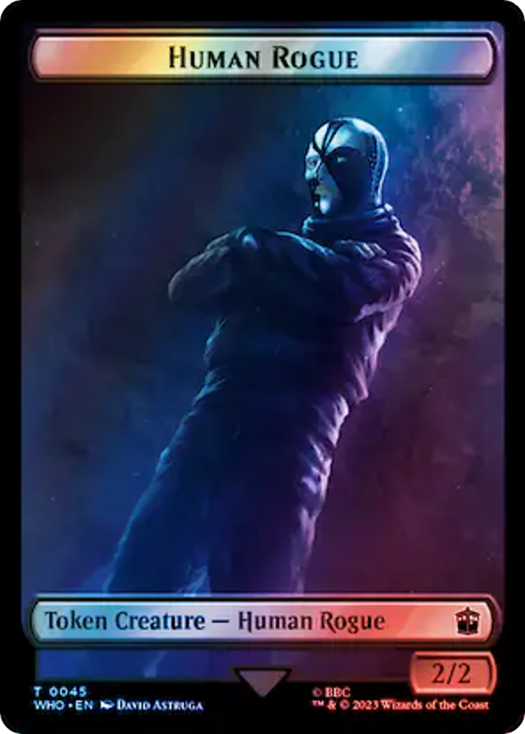 Human Rogue (TWHO-045) [Doctor Who Tokens] Foil