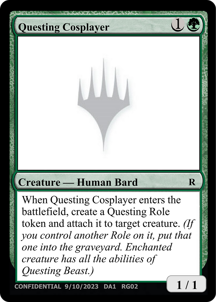 Questing Cosplayer (UNK-RG02D) [Unknown Event]