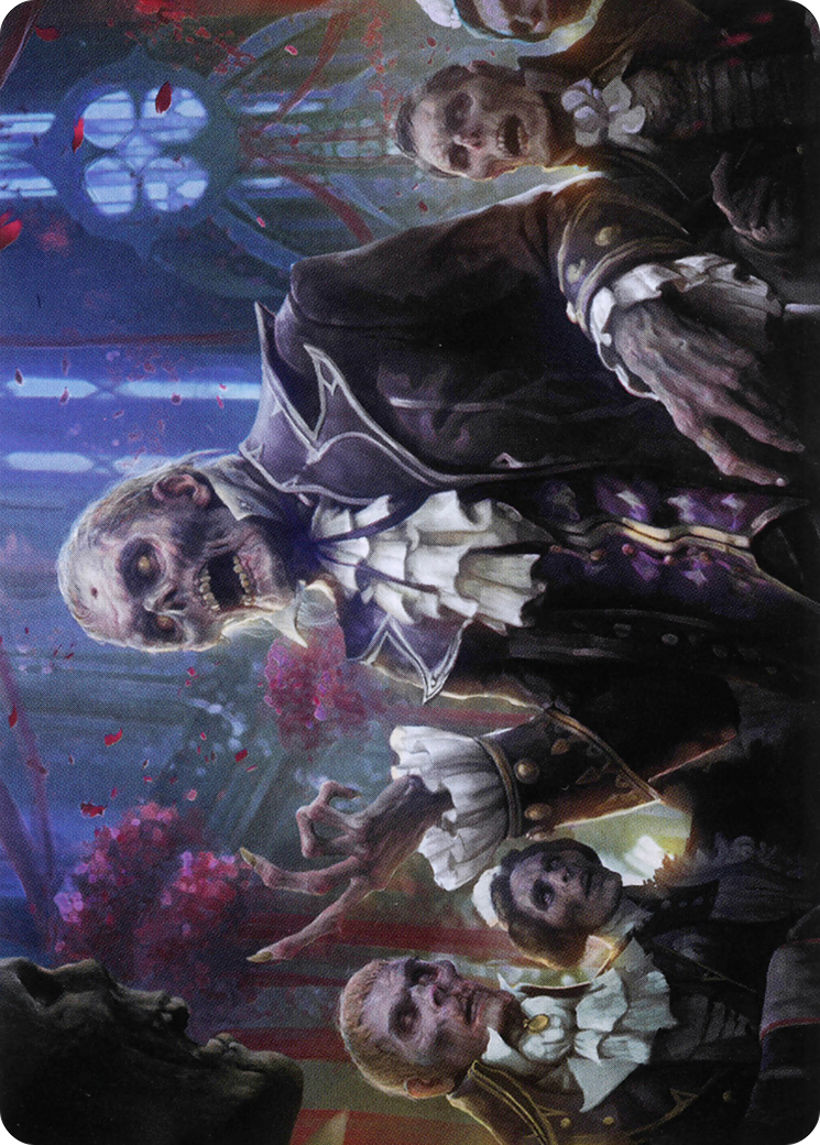 Undead Butler // Undead Butler (AVOW-037) (Borderless) [Crimson Vow Art Series] Foil