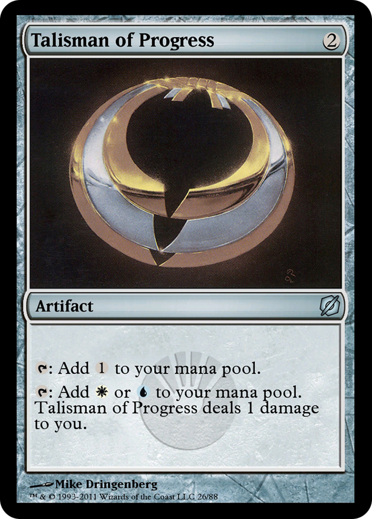 Talisman of Progress (TD2-026) [Duel Decks: Mirrodin Pure vs. New Phyrexia]