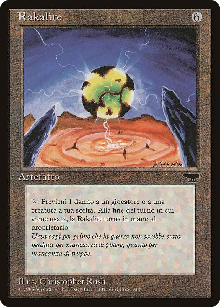 Rakalite (Italian) (REN-135) [Rinascimento]