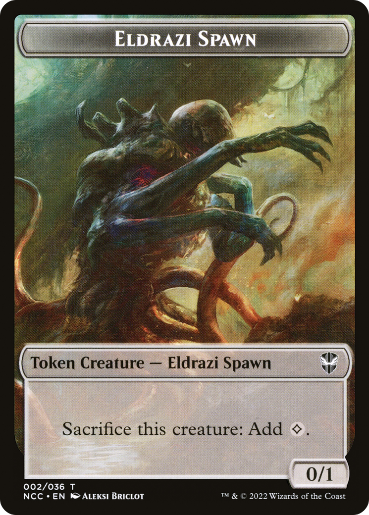 Eldrazi Spawn (TNCC-002) [New Capenna Commander Tokens]