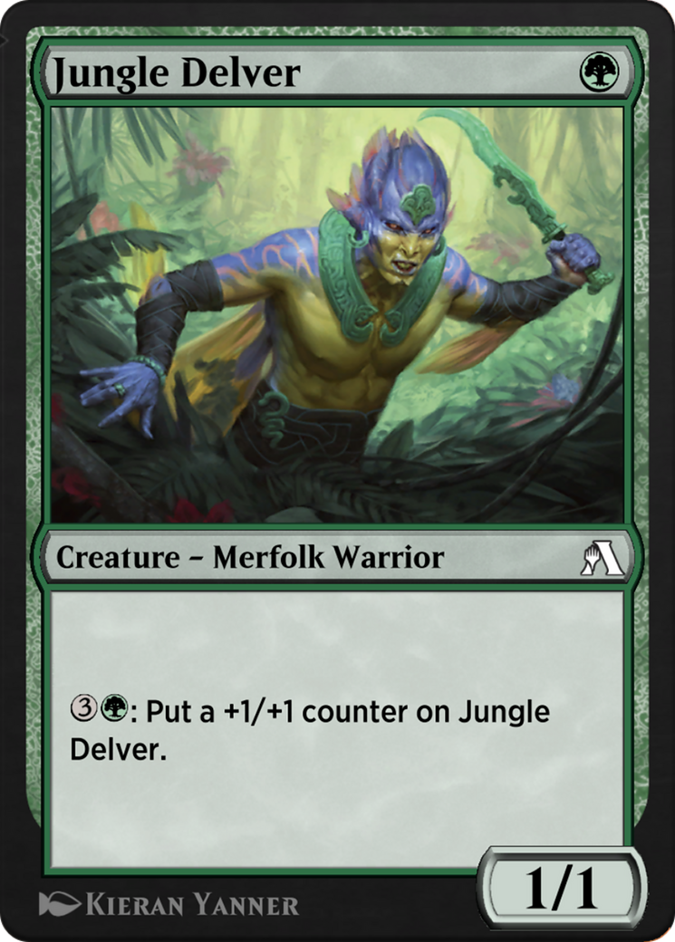 Jungle Delver (ANB-099) [Arena Beginner Set]