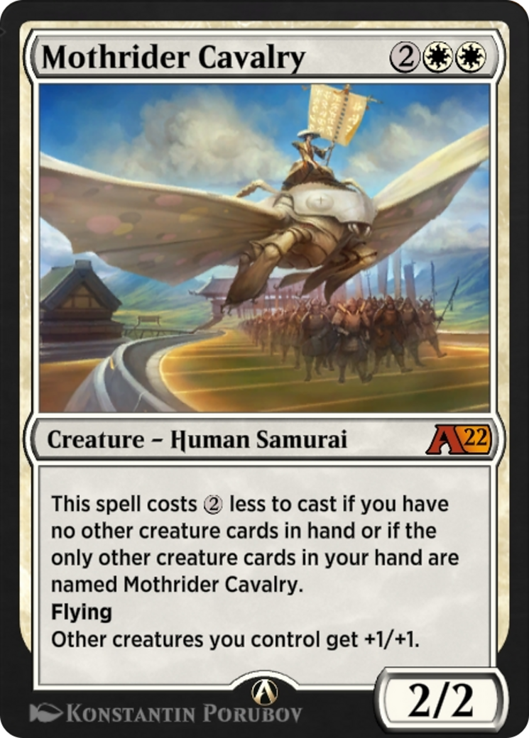 Mothrider Cavalry (YNEO-005) [Alchemy: Kamigawa]