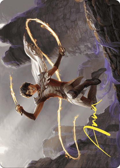 Kellan, the Fae-Blooded // Kellan, the Fae-Blooded (AWOE-039) (Borderless) [Wilds of Eldraine Art Series]