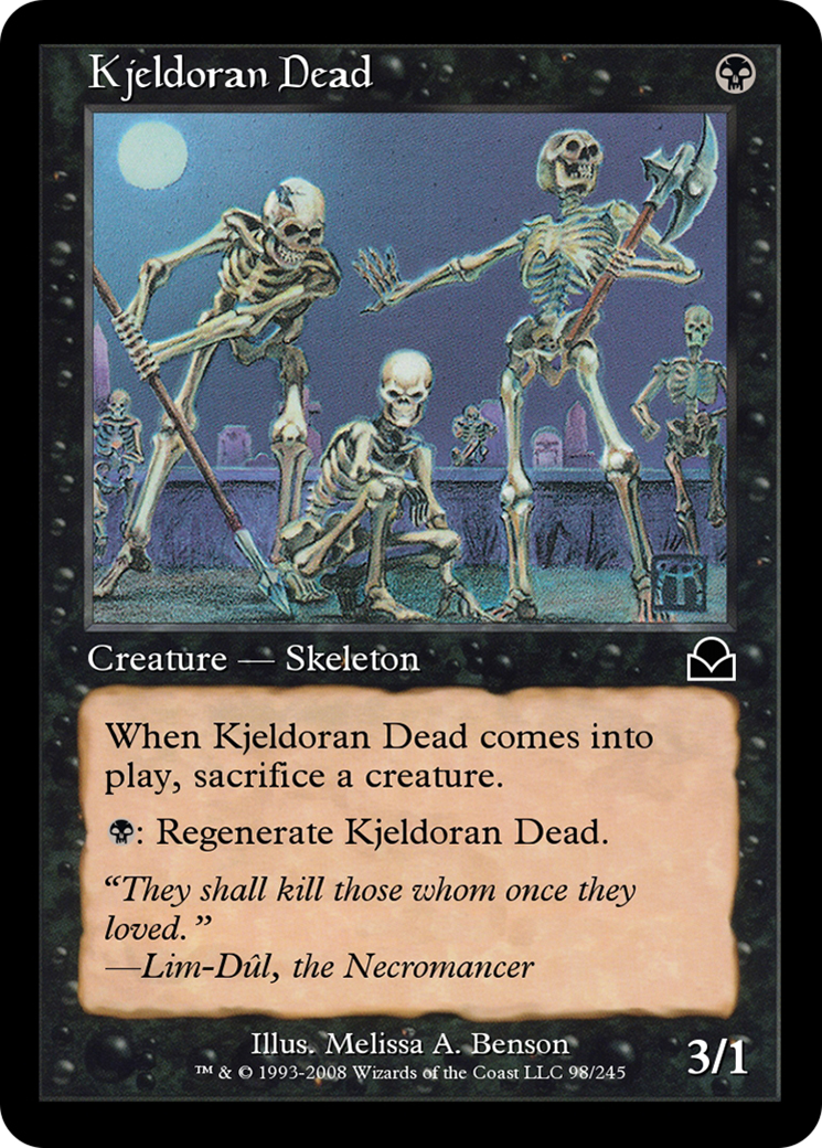 Kjeldoran Dead (ME2-098) [Masters Edition II] Foil