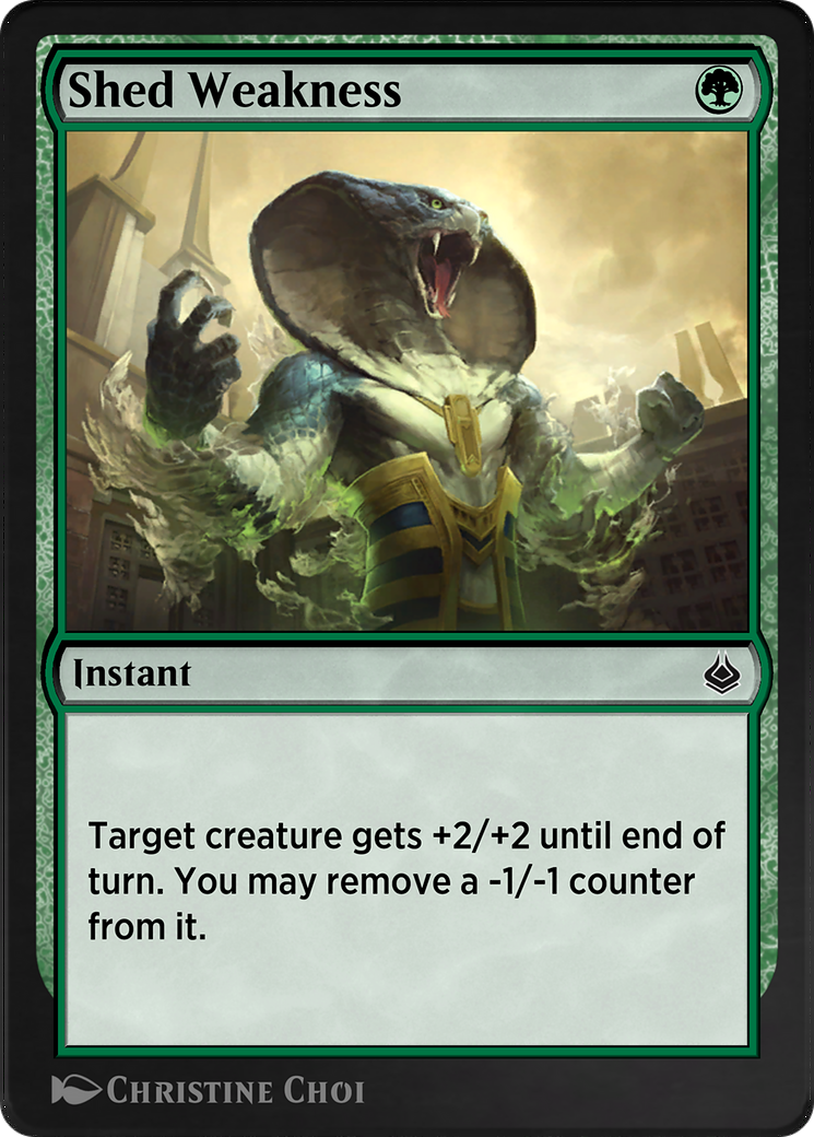 Shed Weakness (AKR-216) [Amonkhet Remastered]