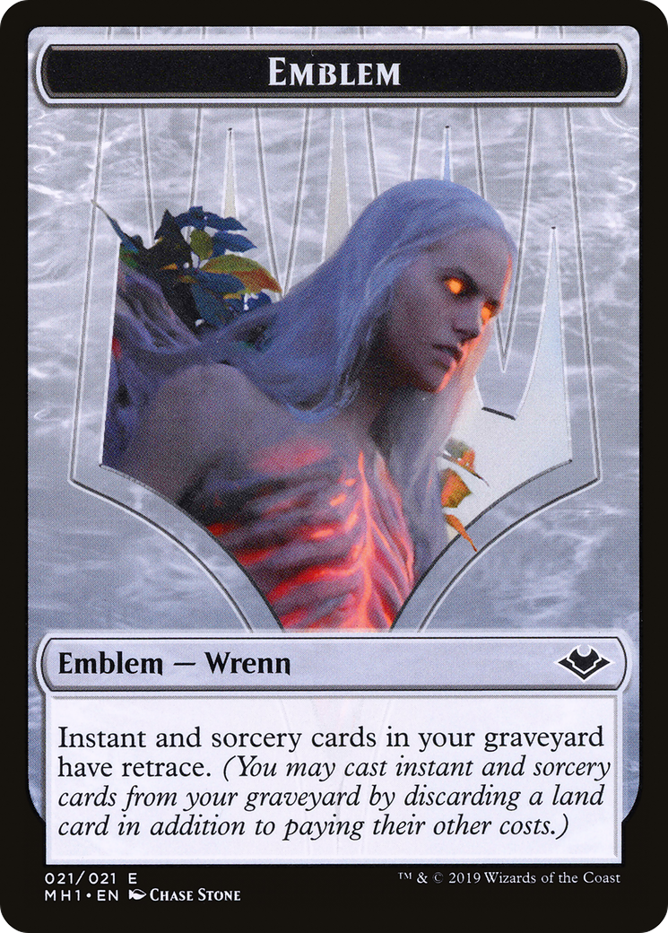 Wrenn and Six Emblem (TMH1-021) [Modern Horizons Tokens]