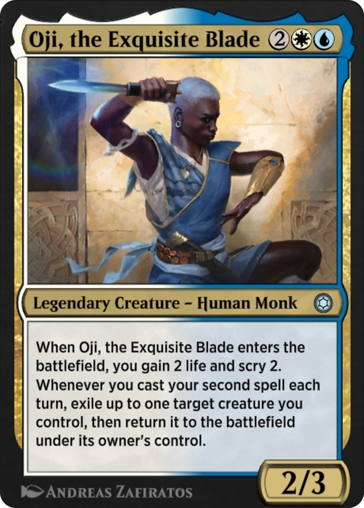 Oji, the Exquisite Blade (HBG-246) [Alchemy Horizons: Baldur's Gate]