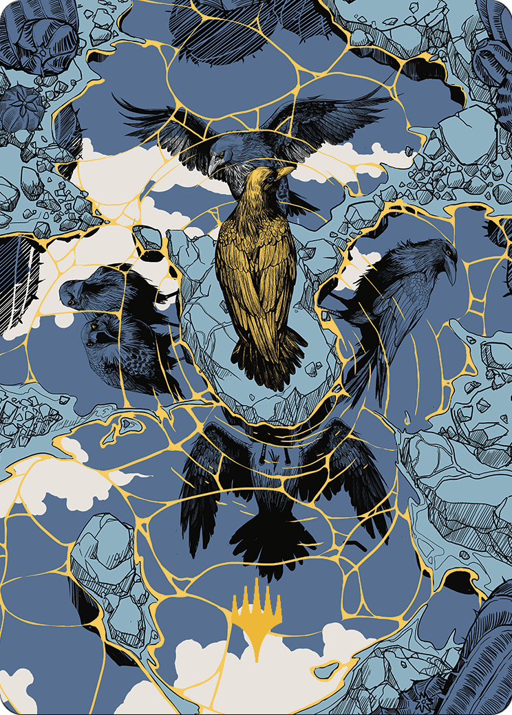 Fractured Identity // Fractured Identity (AOTJ-046) (Borderless) [Outlaws of Thunder Junction Art Series] Foil