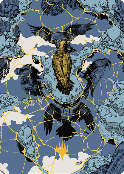 Fractured Identity // Fractured Identity (AOTJ-046) (Borderless) [Outlaws of Thunder Junction Art Series] Foil