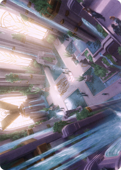 Spara's Headquarters // Spara's Headquarters (ASNC-036) (Borderless) [New Capenna Art Series]