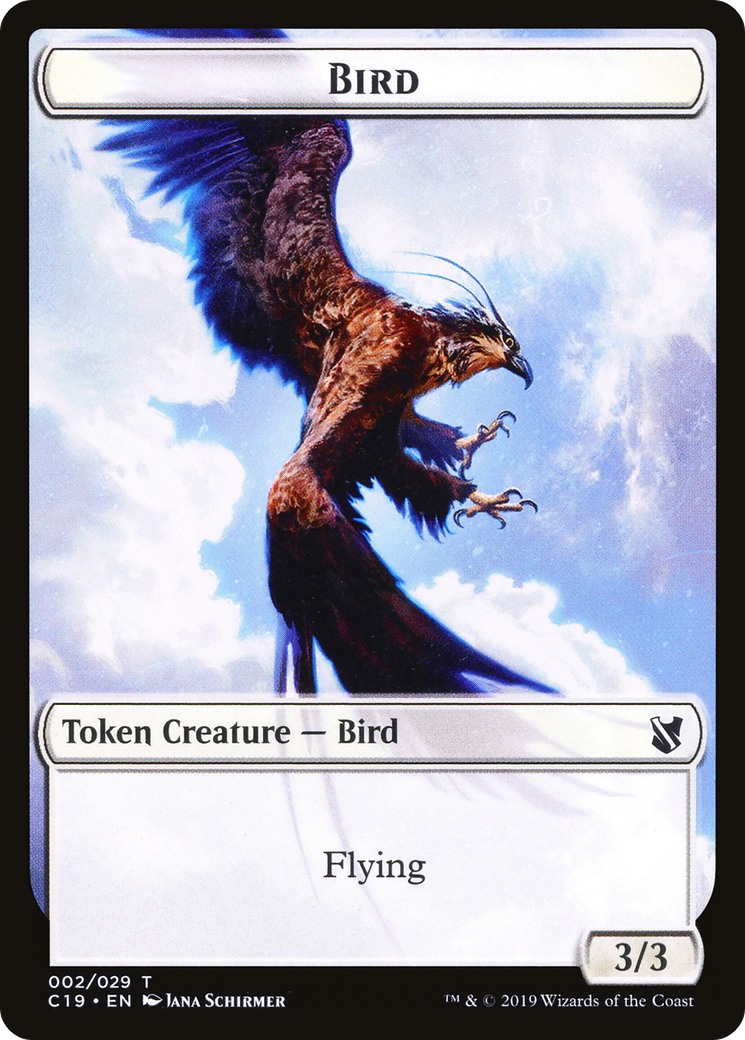 Bird (TC19-002) [Commander 2019 Tokens]