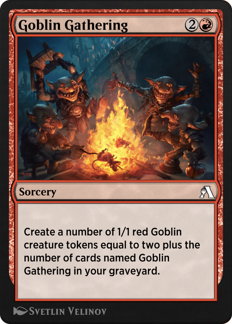 Goblin Gathering (ANB-071) [Arena Beginner Set]
