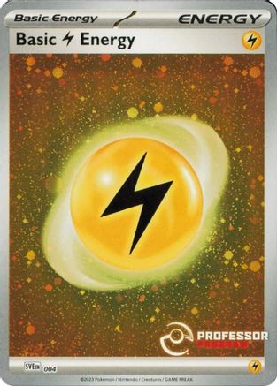 Lightning Energy (2023) (004) [Professor Program Promos] Holofoil - Promo