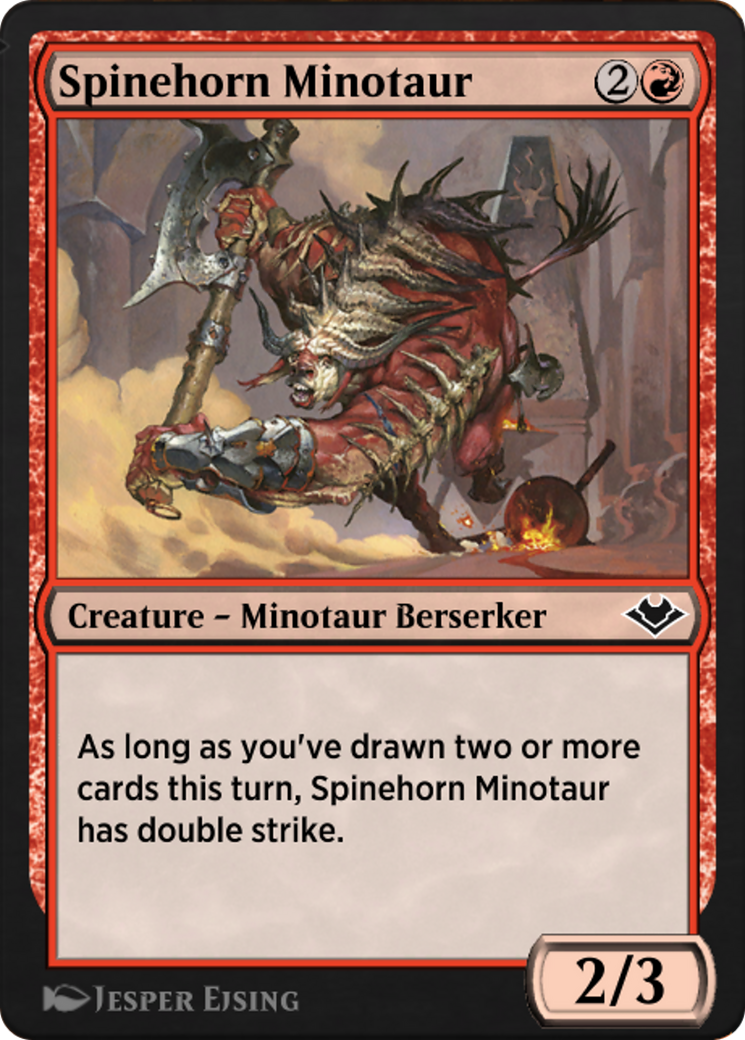 Spinehorn Minotaur (J21-516) [Jumpstart: Historic Horizons]