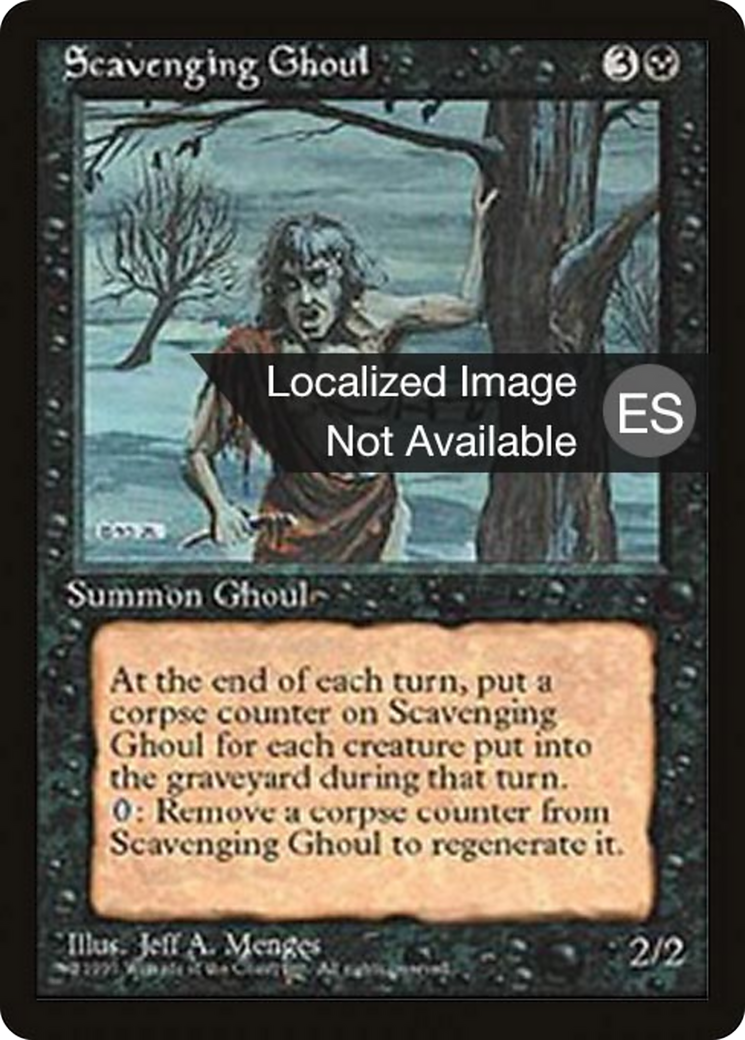 Scavenging Ghoul (4BB-159) [Fourth Edition Foreign Black Border]