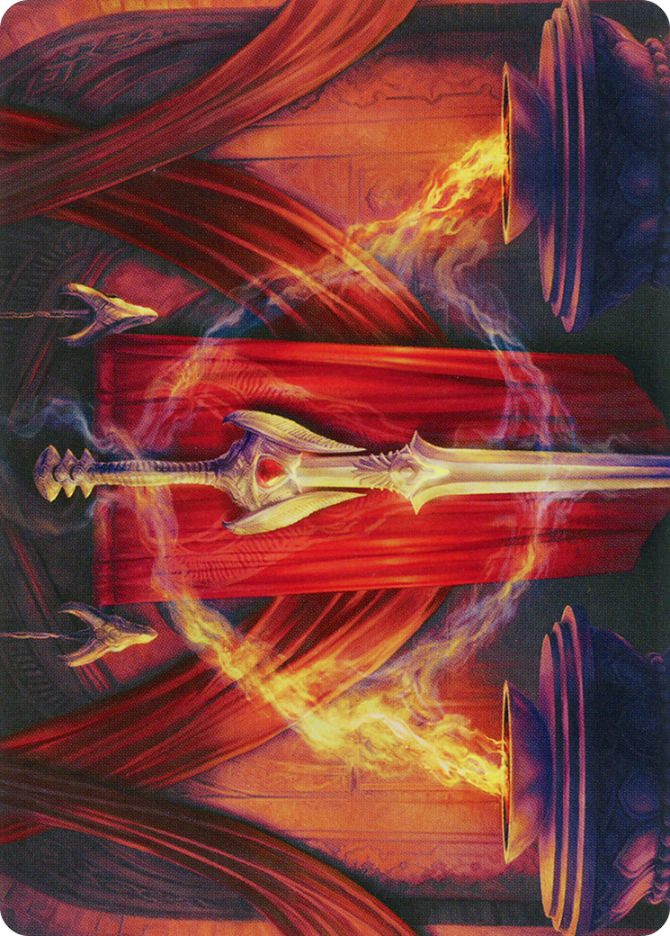 Ramosian Greatsword // Ramosian Greatsword (AMOM-037) (Borderless) [March of the Machine Art Series] Foil