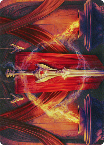 Ramosian Greatsword // Ramosian Greatsword (AMOM-037) (Borderless) [March of the Machine Art Series]