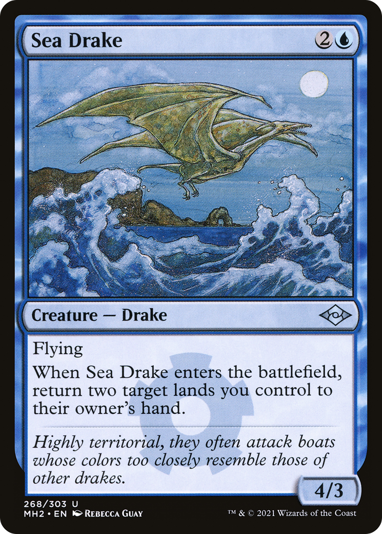 Sea Drake (MH2-268) [Modern Horizons 2] Foil