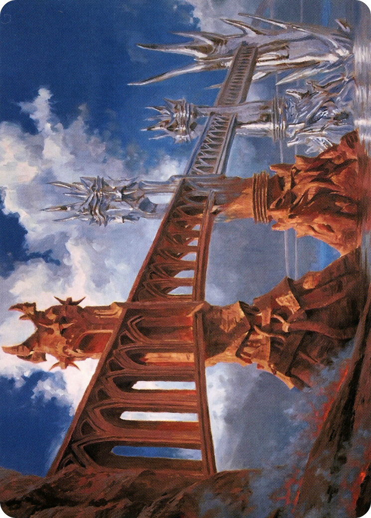 Silverbluff Bridge // Silverbluff Bridge (AMH2-078) (Borderless) [Modern Horizons 2 Art Series] Foil