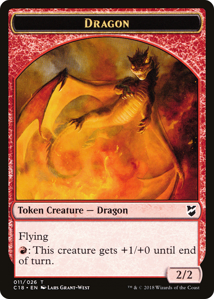 Dragon (TC18-011) [Commander 2018 Tokens]
