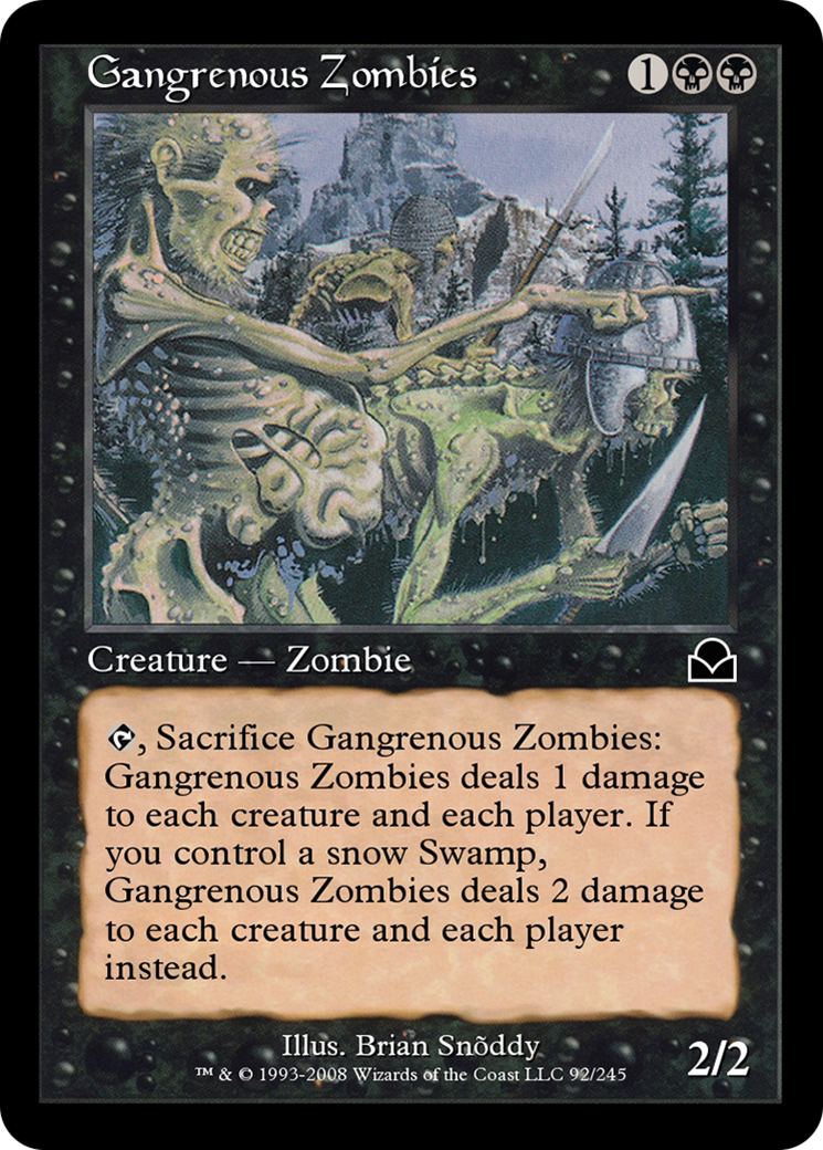 Gangrenous Zombies (ME2-092) [Masters Edition II]