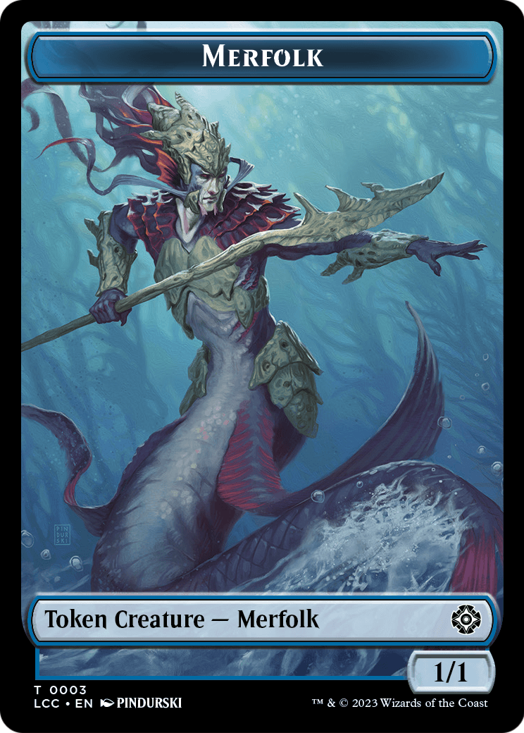 Merfolk (TLCC-003) [The Lost Caverns of Ixalan Commander Tokens]