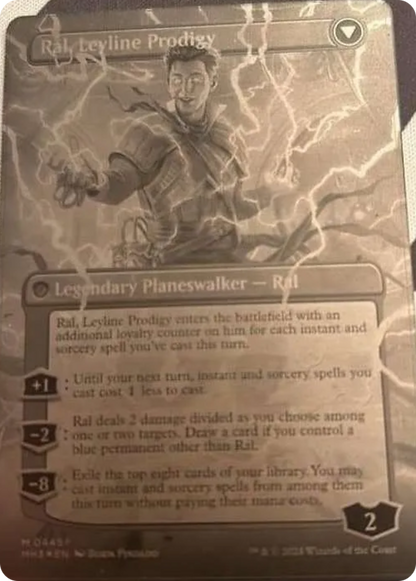 Ral, Monsoon Mage // Ral, Leyline Prodigy (PURL-445) (Borderless) [URL/Convention Promos] Foil