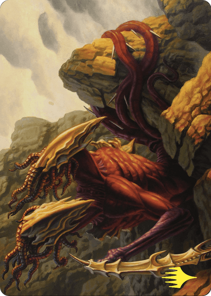 Two-Headed Sliver // Two-Headed Sliver (ACMM-079) (Borderless) [Commander Masters Art Series] Foil