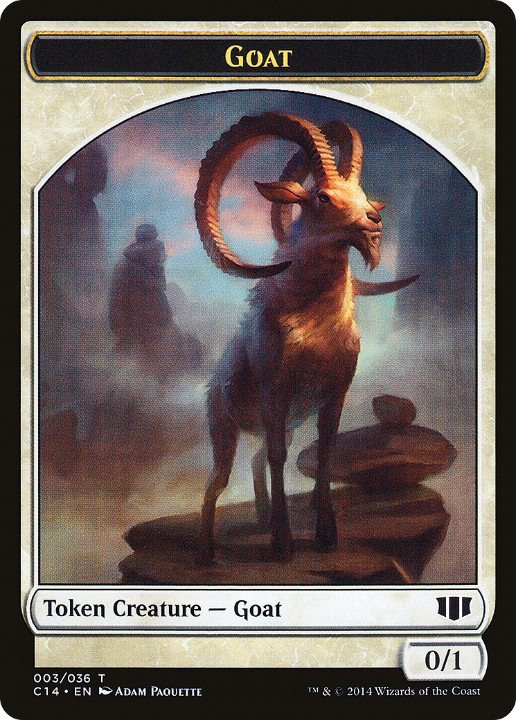 Goat (TC14-003) [Commander 2014 Tokens]