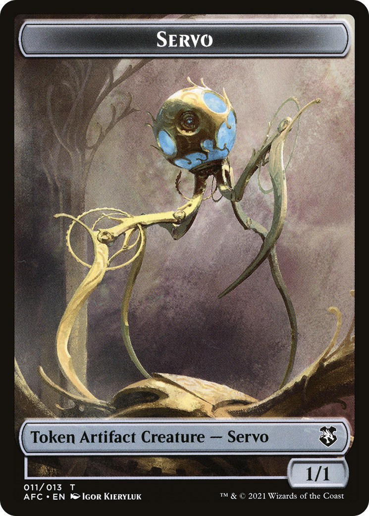 Servo (TAFC-011) [Forgotten Realms Commander Tokens]