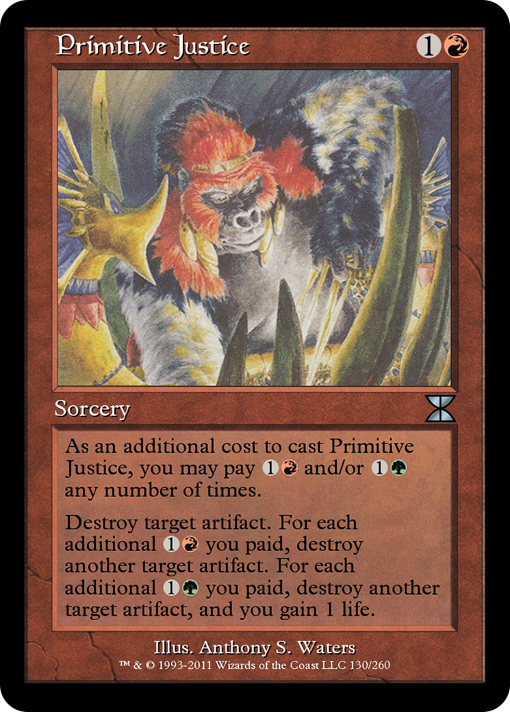 Primitive Justice (ME4-130) [Masters Edition IV]