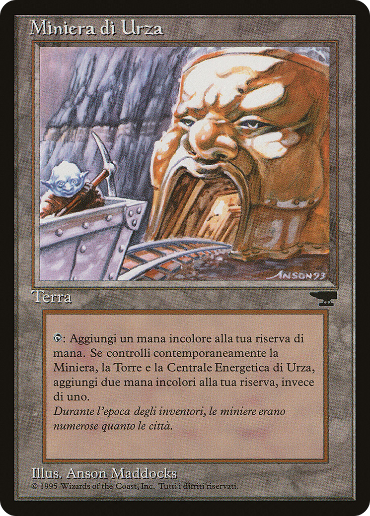 Urza's Mine (Pulley) (Italian) - "Miniera di Urza" [Rinascimento]