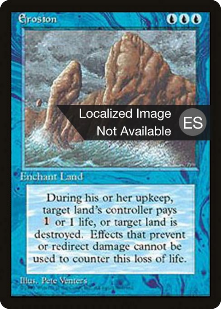 Erosion (4BB-070) [Fourth Edition Foreign Black Border]