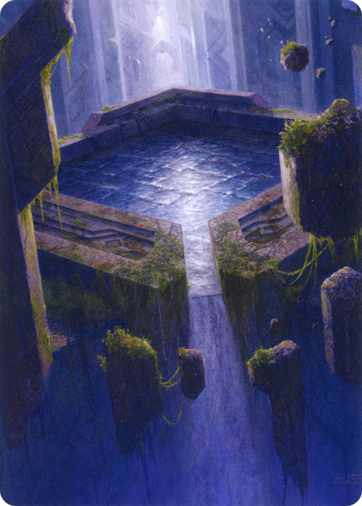 Morphic Pool // Morphic Pool (AZNR-032) (Borderless) [Zendikar Rising Art Series]
