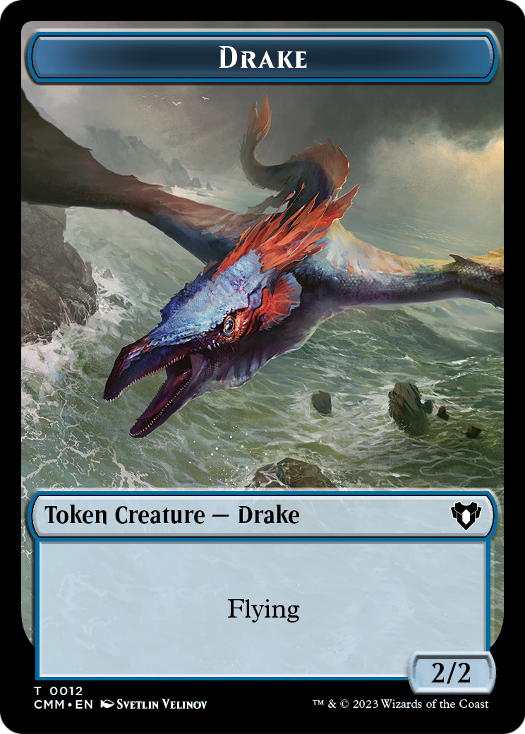 Drake (TCMM-012) [Commander Masters Tokens]