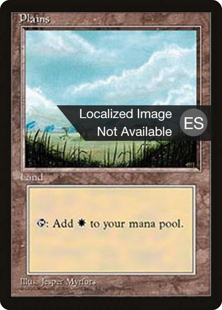 Plains (B) (4BB-187) [Fourth Edition Foreign Black Border]