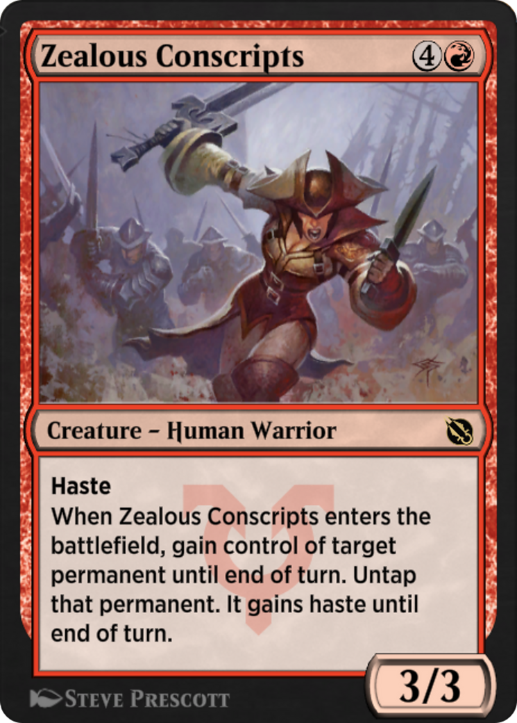 Zealous Conscripts (SIS-047) [Shadows of the Past]