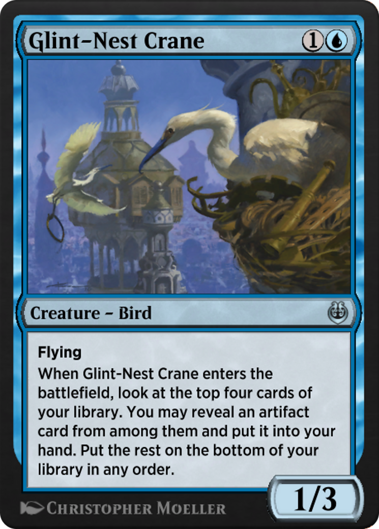 Glint-Nest Crane (KLR-050) [Kaladesh Remastered]
